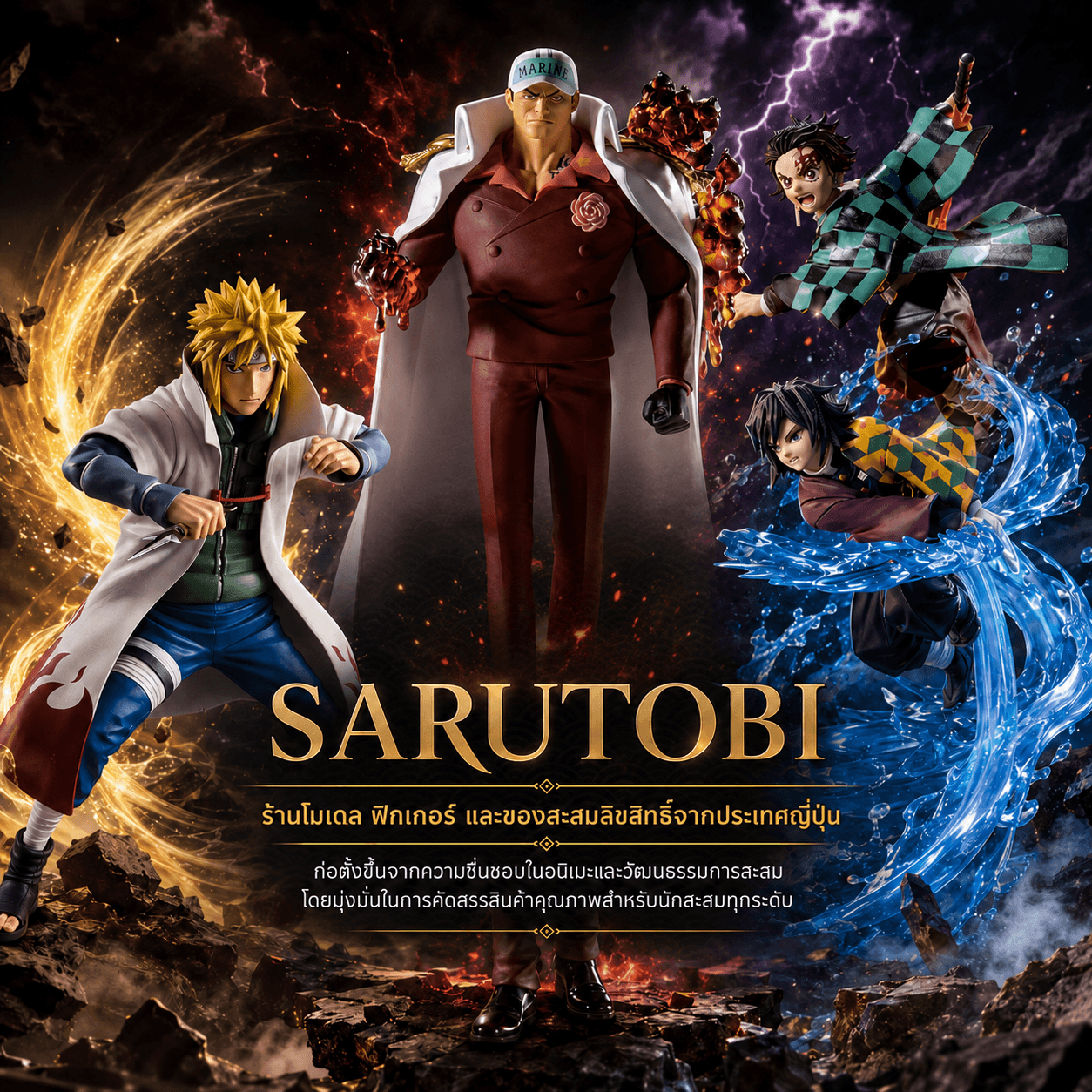 SARUTOBI Anime Figure Collection