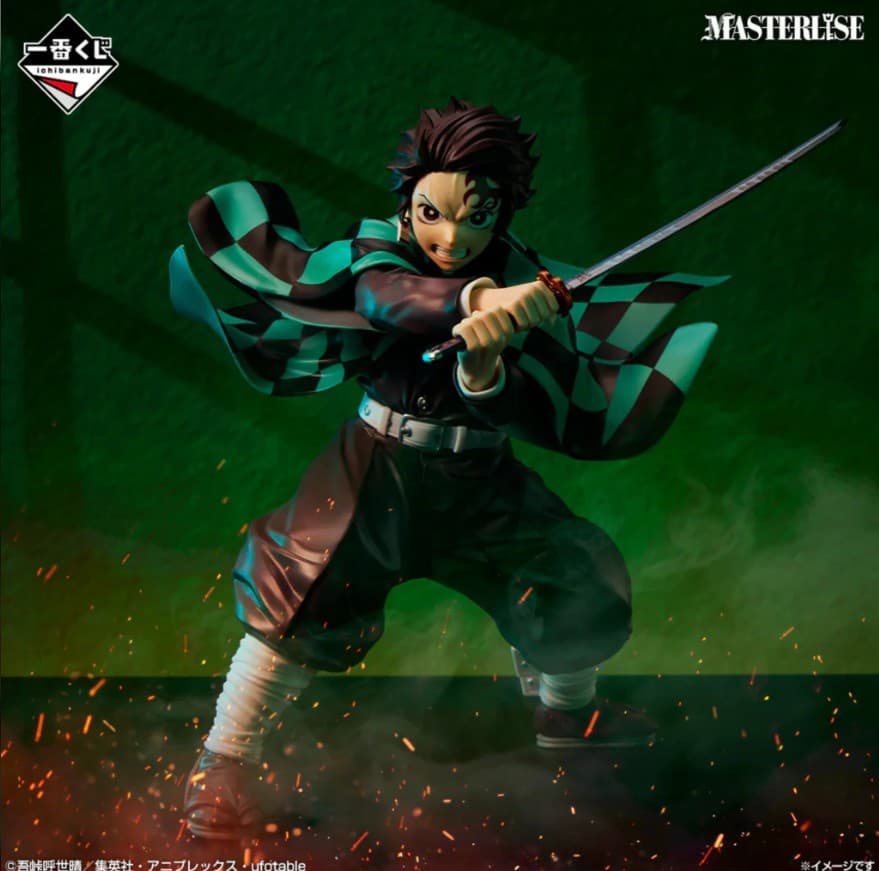 ICHIBAN KUJI DEMON SLAYER KIMETSU NO YAIBA UPPER RANK THREE - A PRIZE KAMADO TANJIRO MASTERLISE