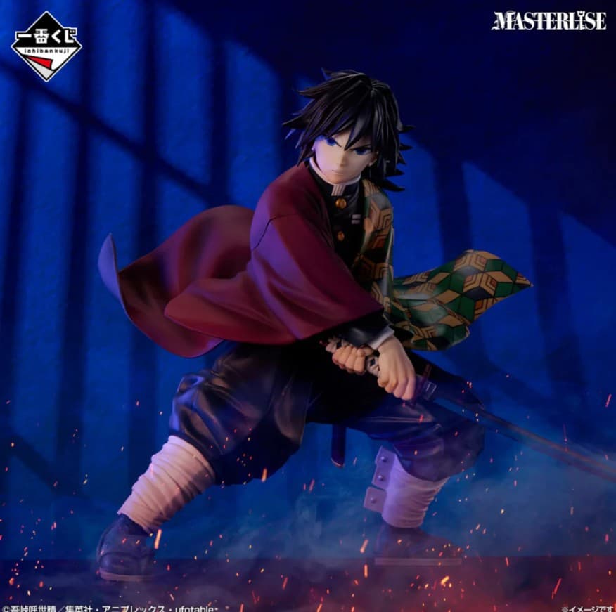 ICHIBAN KUJI DEMON SLAYER KIMETSU NO YAIBA UPPER RANK THREE - B PRIZE GIYU TOMIOKA MASTERLISE